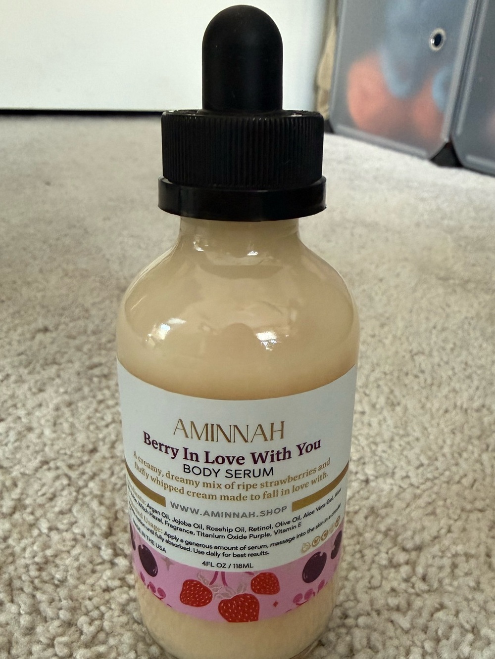 Berry In Love With You Body Serum - Cream